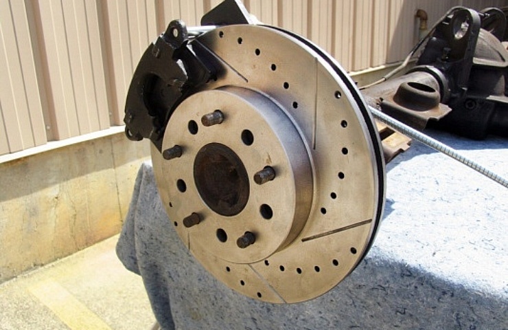 Disc brake conversion