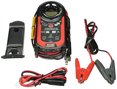  BLACK+DECKER BM3B Fully Automatic 6V/12V Battery Charger/ Maintainer with Cable Clamps and O-Ring Terminals : Automotive