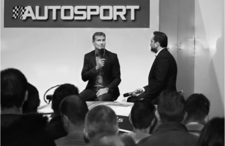 David Coulthard at Autosport 2015