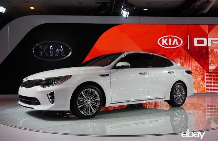 Redesigned 2016 Kia Optima at 2015 NYIAS