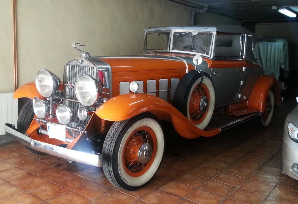 Elegant 1930 Cadillac Convertible Coupe Is Powered by 16 Cylinders
