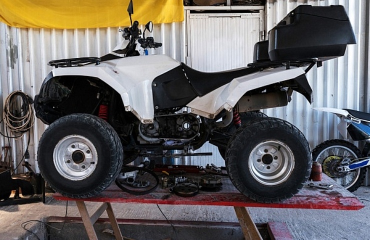 Follow these four ATV maintance steps to keep your ride running right, all season long.