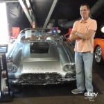 Ed Clevenger and his 1961 chevrolet corvette