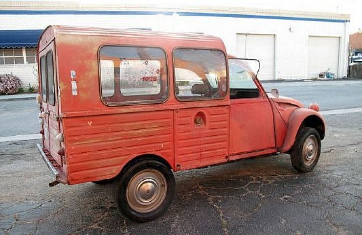 citroen 2cv van