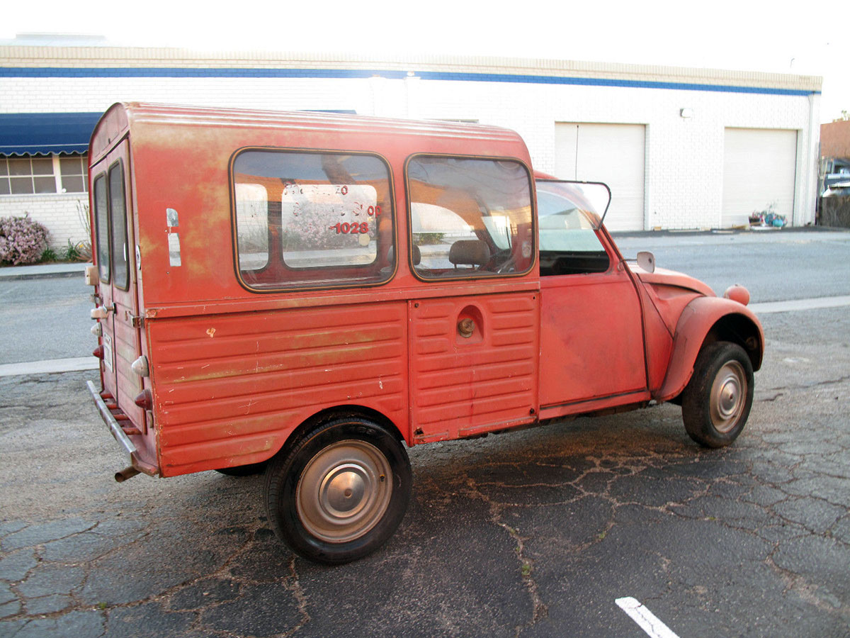 2CV Van on American Soil - eBay Motors 