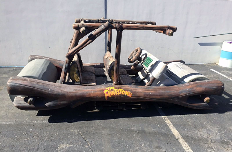 eBay Listing: Fred Flintstone's Foot-Powered Movie Car | eBay Motors Blog