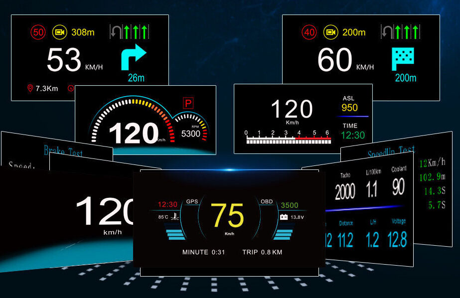 Heads-up display options