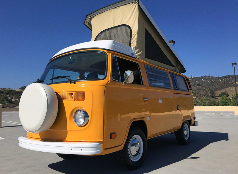 The grand daddy of pop-up campers is the Volkswagen Westfalia.