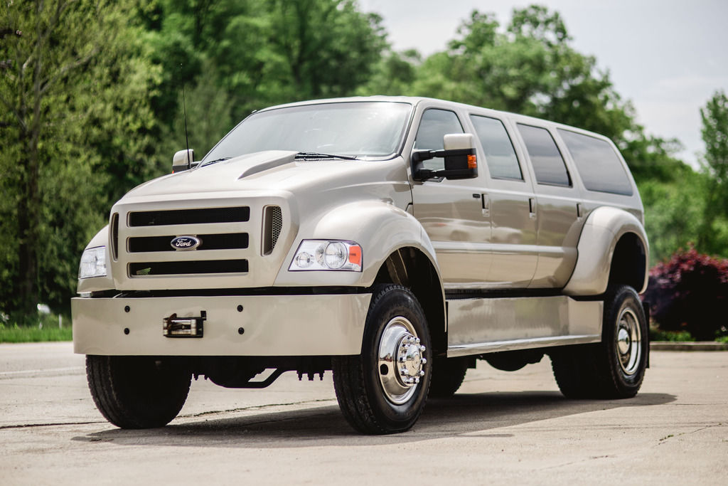 This 2016 F-650 is a show-worthy 6 door truck