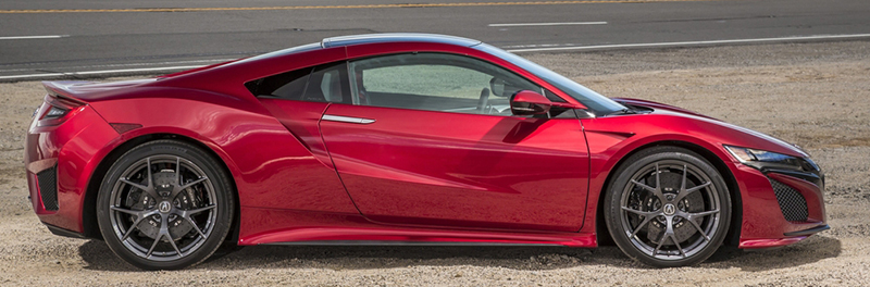 2017 Acura NSX.
