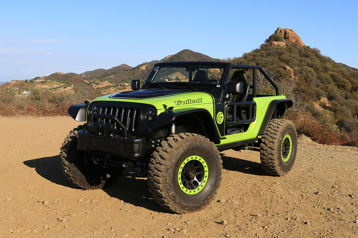 Behind the Wheel of the 707-Horsepower Jeep Wrangler Trailcat - eBay Motors  Blog