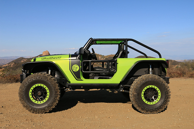 Behind the Wheel of the 707-Horsepower Jeep Wrangler Trailcat - eBay Motors  Blog