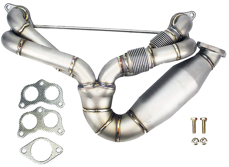With an equal-length header, gas from each cylinder leaves at the same time—and there’s less rumble.