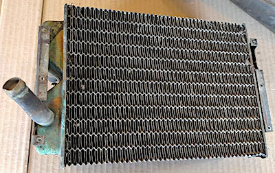 Car heater not working? Check the heater core.