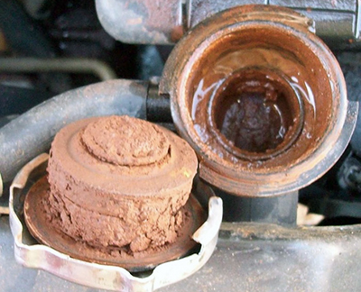 Cooling system crud