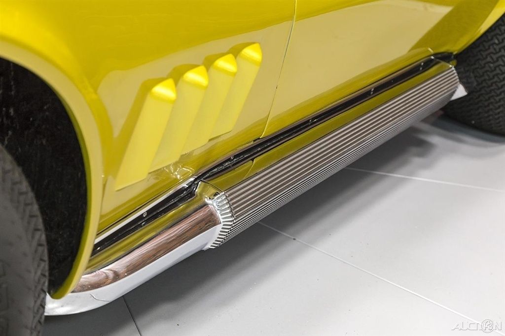Outside exhaust was part of the original specifications. 