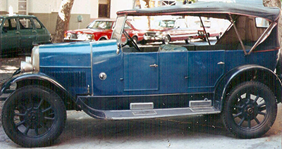 Older Fiats, like this 1921 Doble Phaeton, tend to be big and impressive.