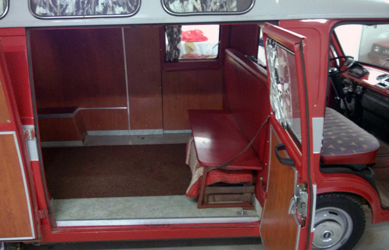 Is this the only Fiat 238 camper in the US? The owner says yes.
