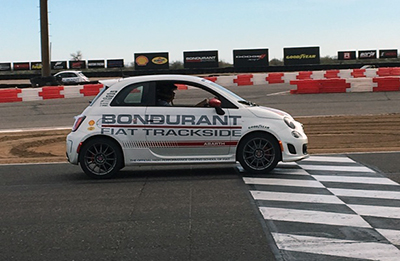 The 500 Abarth is equipped with a 1.4-liter engine with twin intercoolers.
