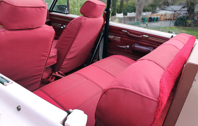 1986 open-air Jeep Grand Wagoneer