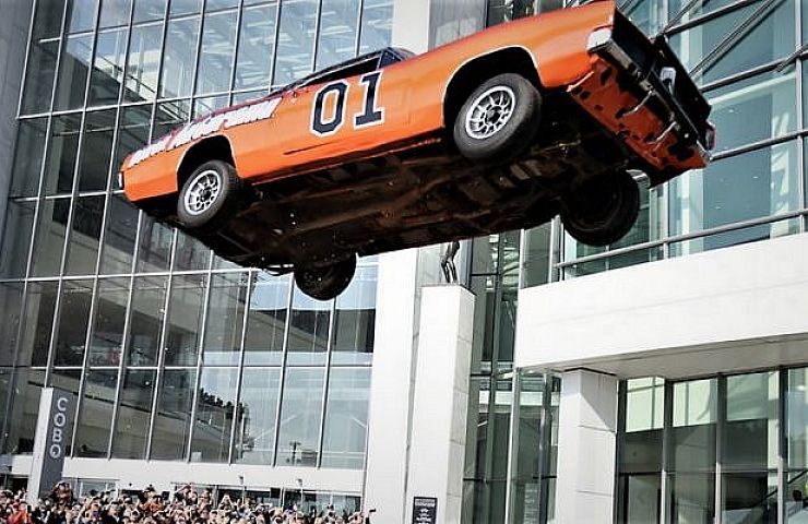 Soaring General Lee Dodge Charger