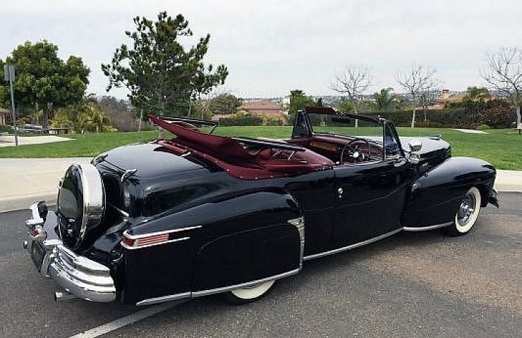 Right-Hand-Drive 1948 Lincoln Continental