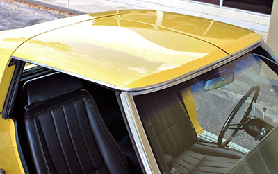 T-Top design for 1969 Corvette