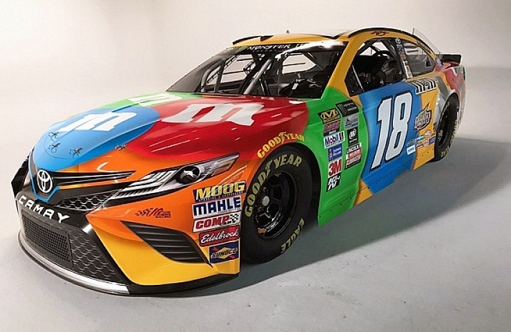 Kyle Busch’s Monster Energy Cup Series Car