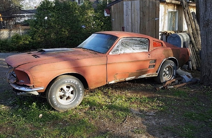 Mustang Fastback restoration candidate
