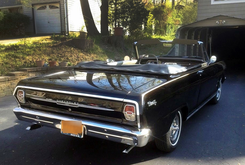 The Nova’s styling was carried over mostly intact from 1962.