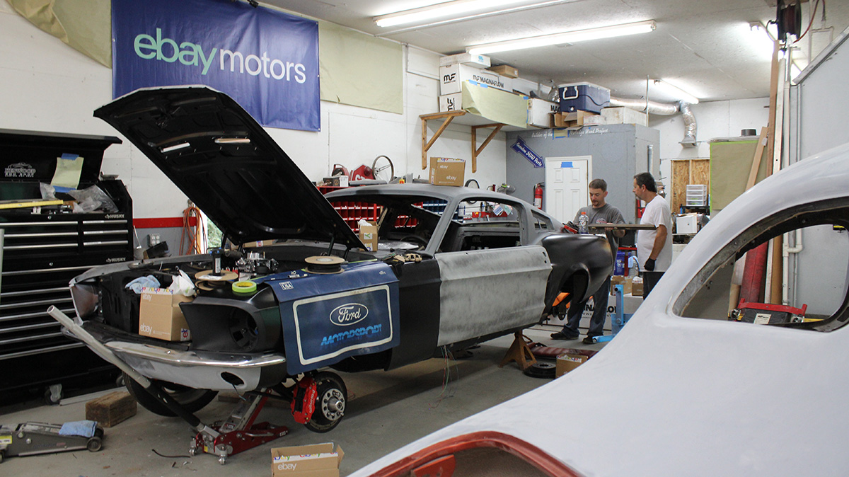 eBay Motors Teams Up With Ford Restoration Parts for Its ’67 Mustang