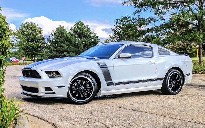 The 2013 Boss 302 harkens back to the original and is one of the most sought-after fifth-generation Mustangs. 