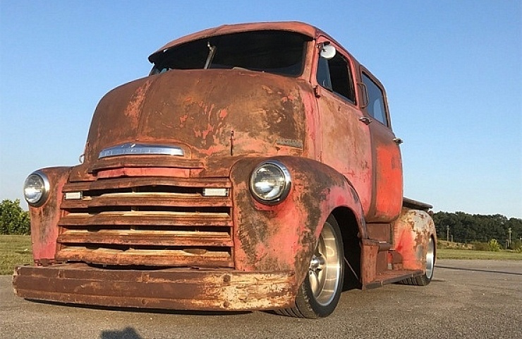 1951 Chevrolet cab-over-engine rat-rod