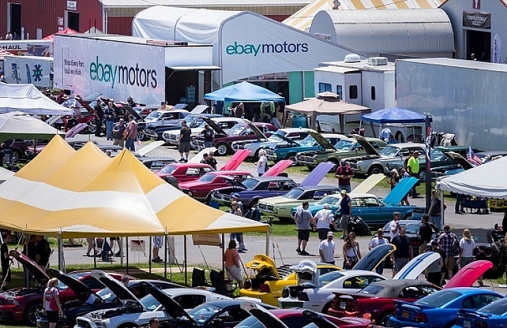 The eBay Motors “On The Road” tour commenced at the Ford Nationals in Carlisle, Penn.