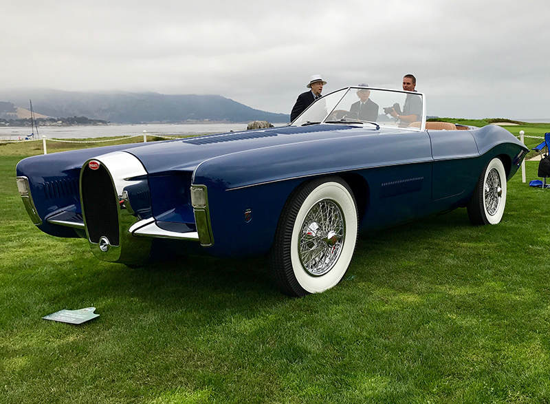 1965 Bugatti Type 101C packs a supercharged straight eight.