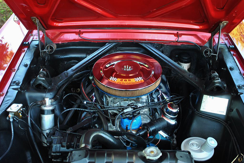 The 1964 Ford Mustang broke new ground by offering a big engine in a small car.