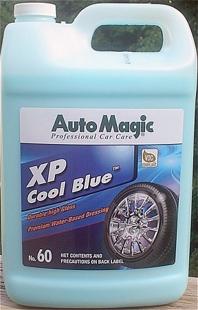 XP Cool Blue tire dressing