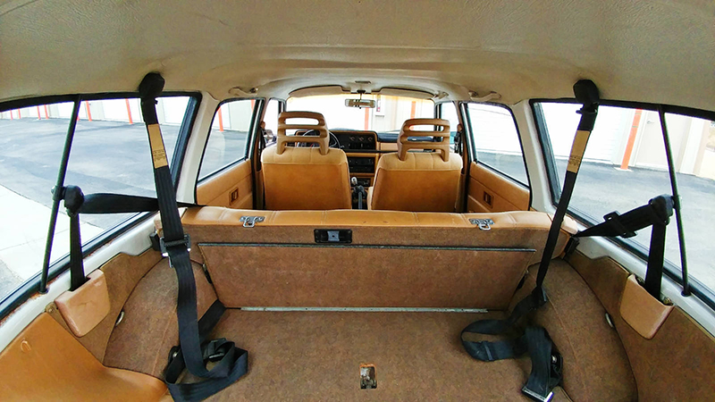 Good for carrying spare parts on rallies—or gear for a Cub Scout campout.