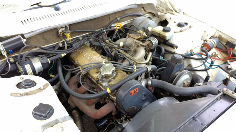 This Volvo wagon boasts a turbo motor and a five-speed manual.