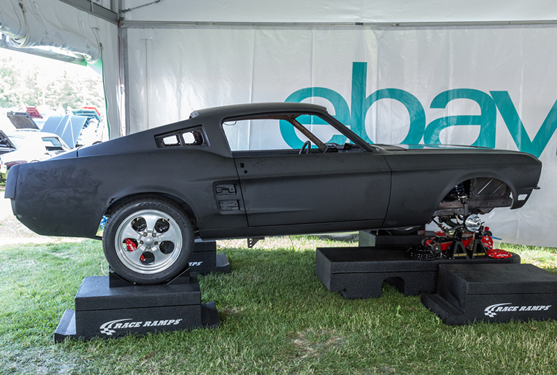 Race Ramps gave the crowd in Carlisle a chance to see early work on the Mustang.