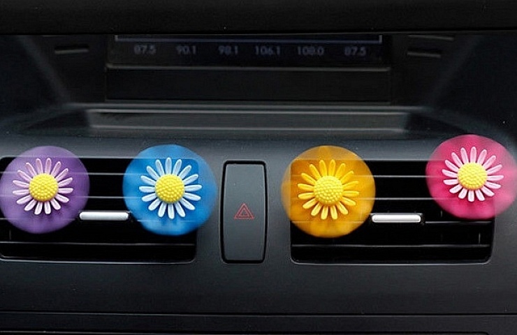 Flower AC air-freshener