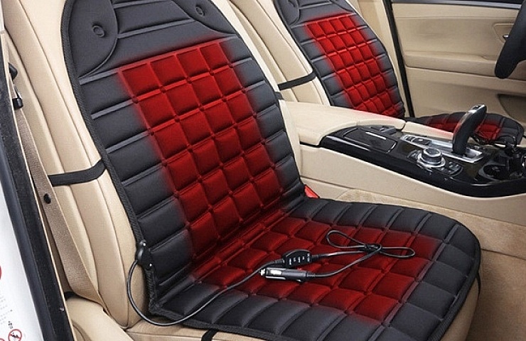 Heated-seat cushion warmer