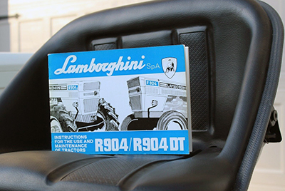 The rare original leather seat was $2,000, but it’s authentic and probably the last one available for a meticulous rebuild. The manual is scarce, too.