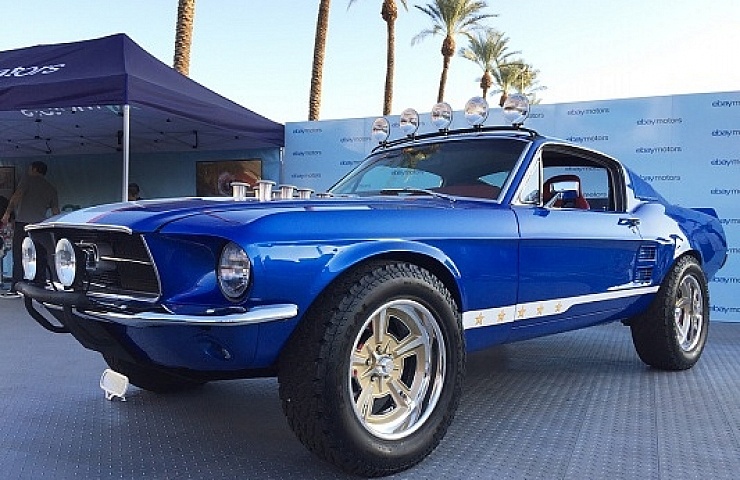 eBay Motors '67 Ford Mustang Fastback at 2017 SEMA