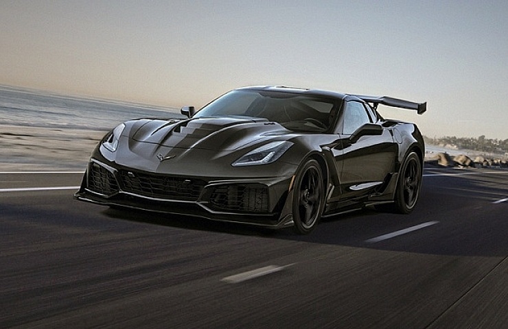 The fastest, most powerful production Corvette ever – the 755-horsepower 2019 ZR1.