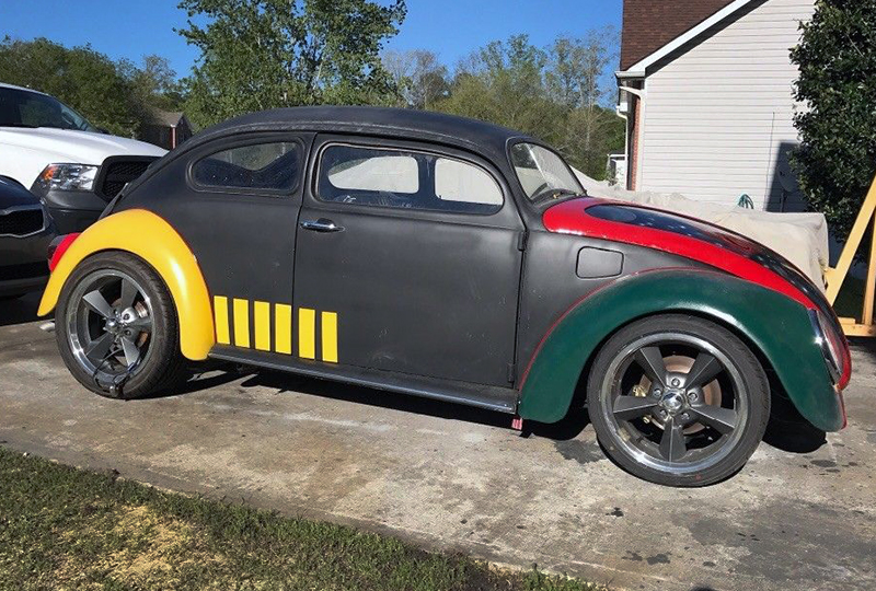 970 Volkswagen "Star Wars" Boba Fett Chop-Top Rat Rod Beetle