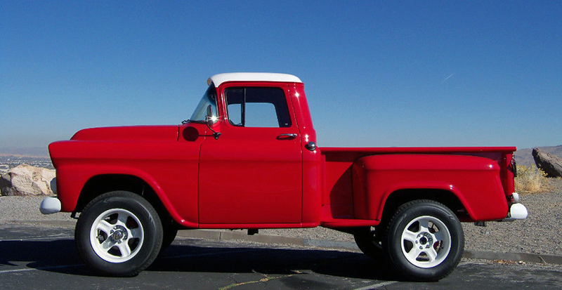 Small is beautiful, certainly in this 1959 Chevy Apache recently sold on eBay Motors.