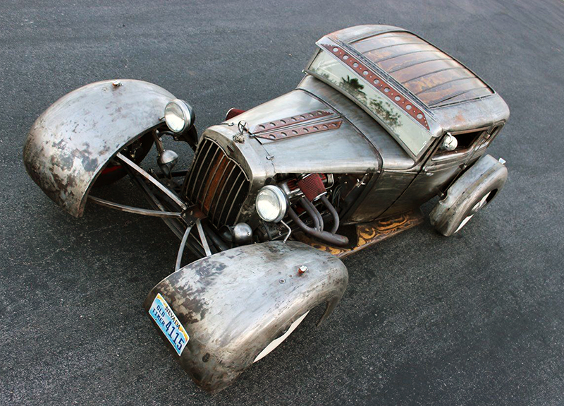 1929 Ford Model A rat rod, built for actor from "Sons of Anarchy"