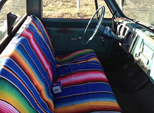 Mexican car blanket