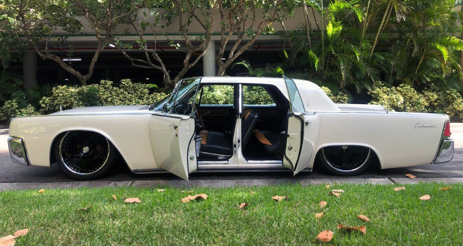 1961 Lincoln Continental with suicide doors